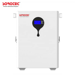 SOROTEC SL-W LiFePO4 Battery 5.12kw 100Ah 51.2V, 80% DOD Over 6000+ Cycle