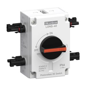 PV Solar Disconnect Switch DC1 4p 200v 32A 4 in 4 out